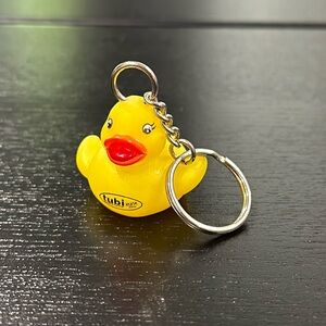 Tubi Style Exhaust Systems Rubber Ducky Keychain